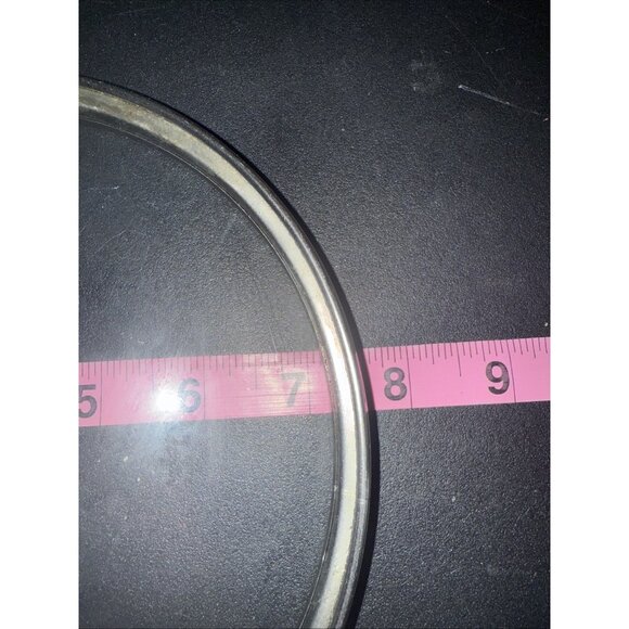 Masterclass Cooking Glass & Stainless Steel Pot Pan Lid Only 8in OD x 7- 1/2in - Picture 3 of 6